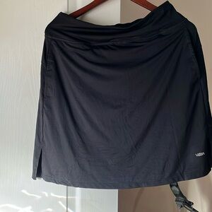 Black Skort Medium by Viodia for all sports including tennis, cycling, jogging